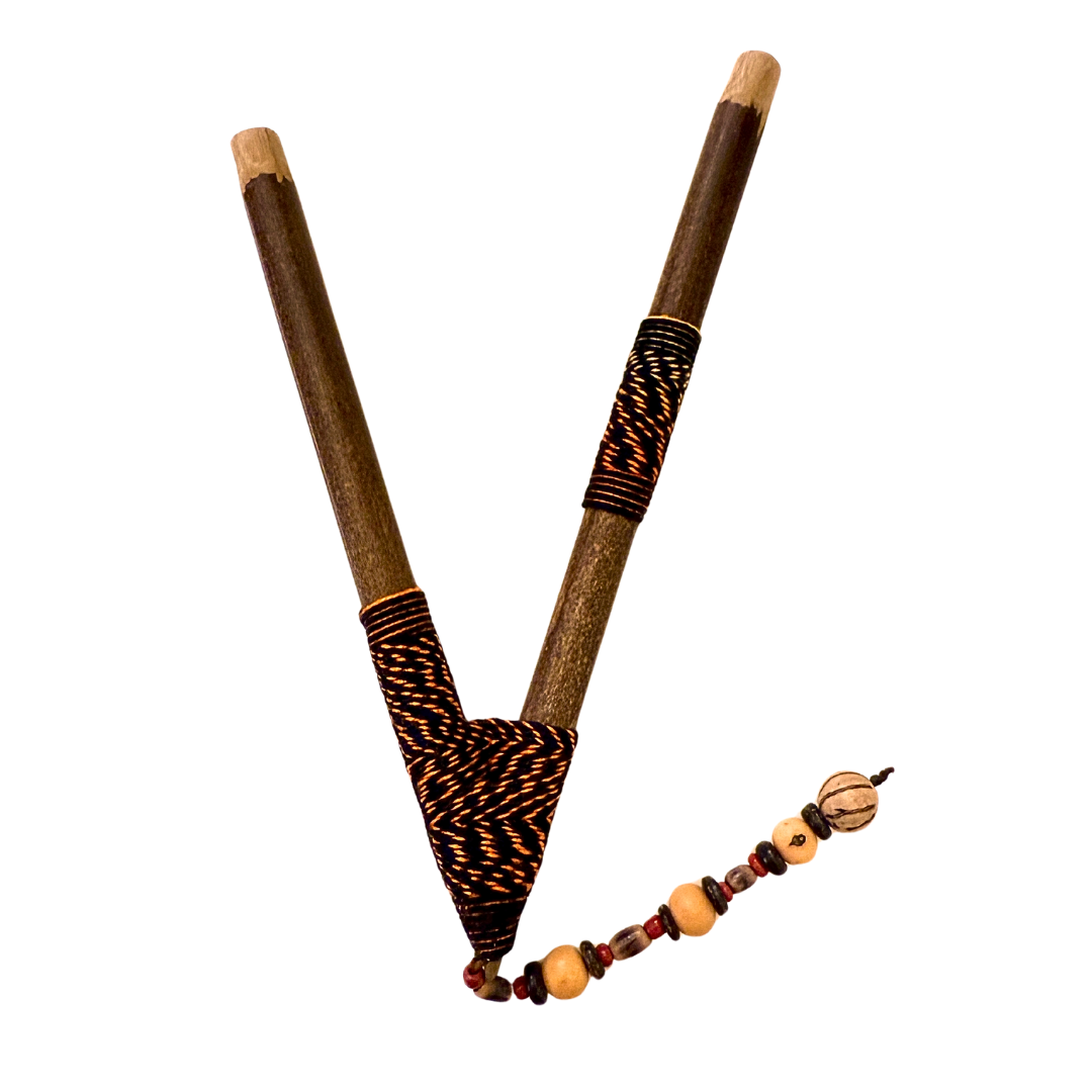 Bamboo Tepi Pipe - Orange