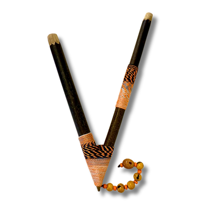 Bamboo Tepi Pipe - Orange