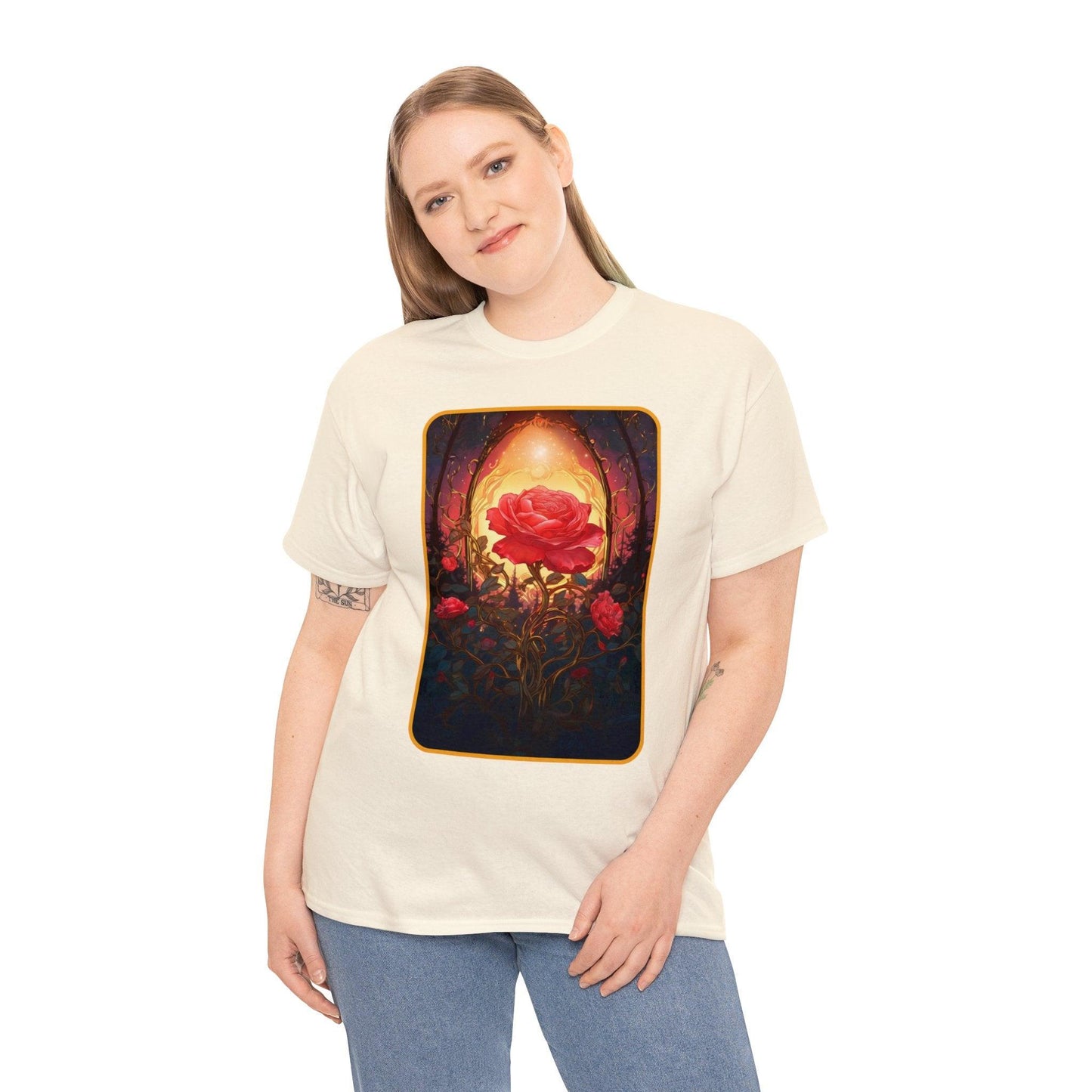 Rose - Unisex Cotton Tee