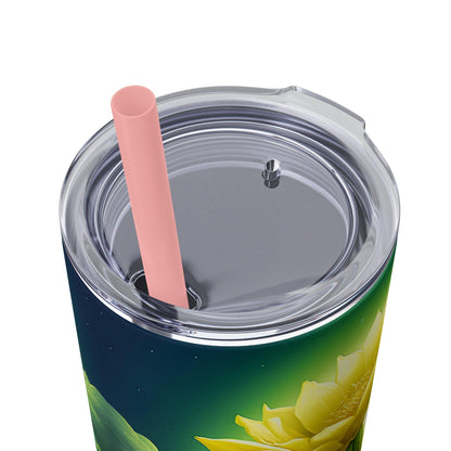 Huachuma Tumbler with Straw