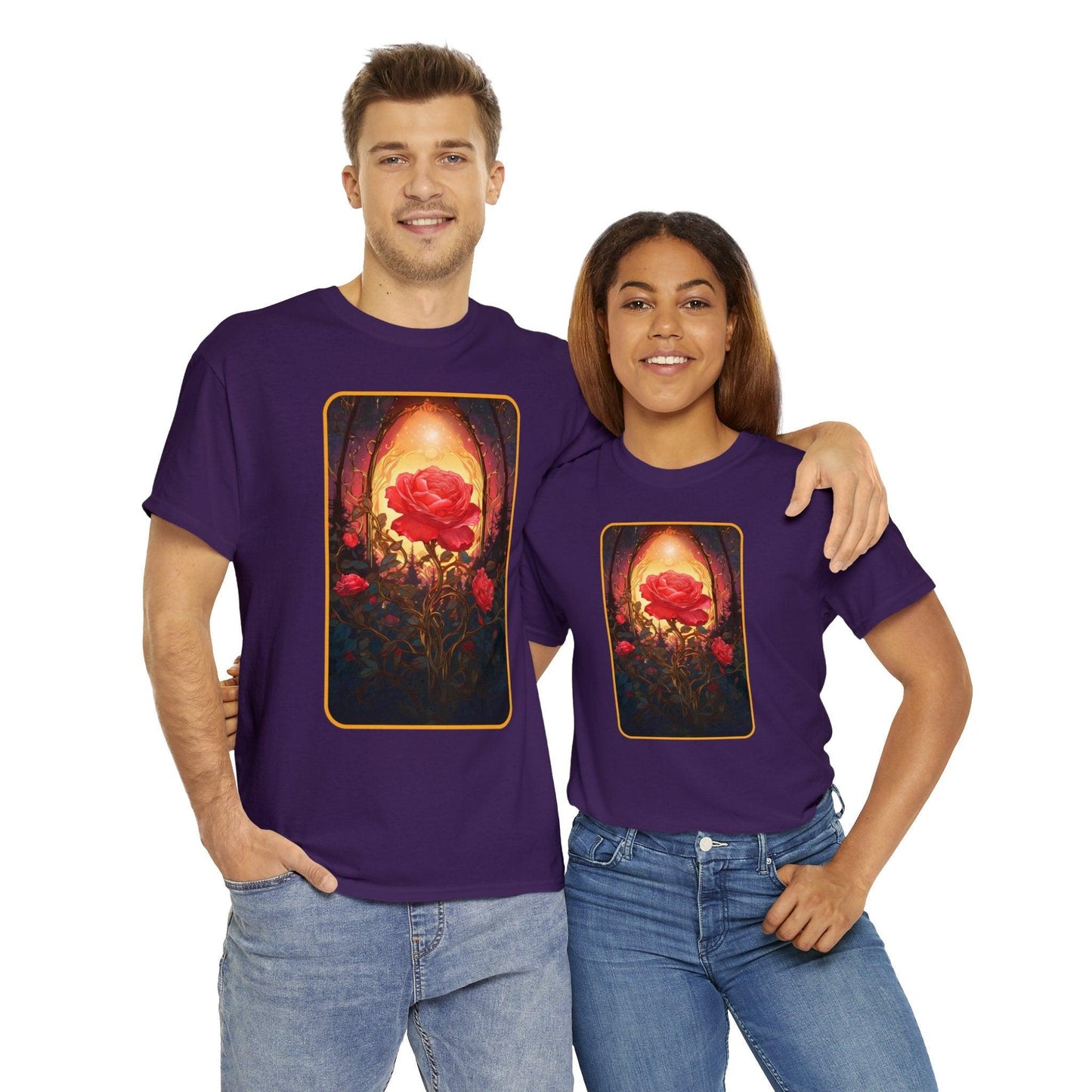 Rose - Unisex Cotton Tee