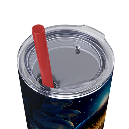 Psilocybin Tumbler with Straw
