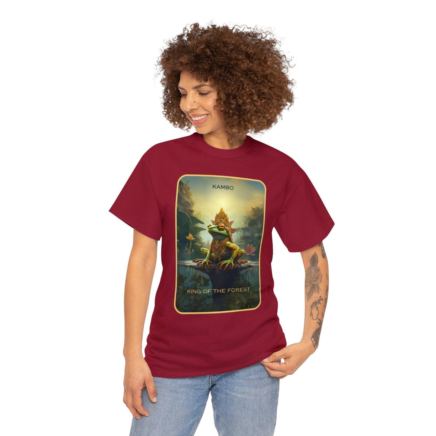 Kambo King of the Forest - Unisex Cotton Tee