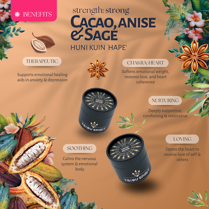 Limited Edition - Cacao, Anise & Sage Hape'