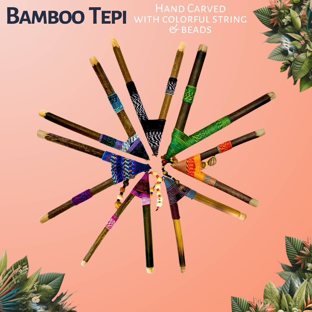 Bamboo Tepi Pipe