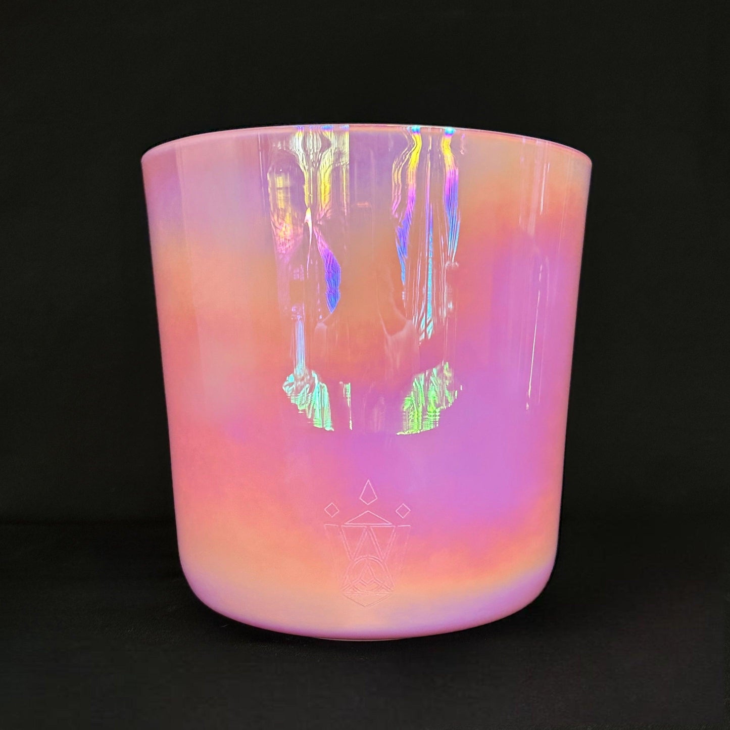 Rose Opal Aura Crystal Chalice Grail & Bowl