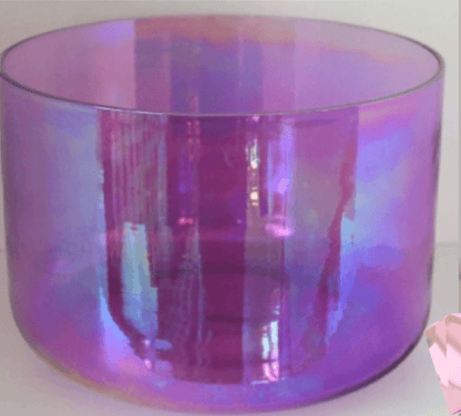 Amethyst Aura Crystal Chalice Grail & Bowl