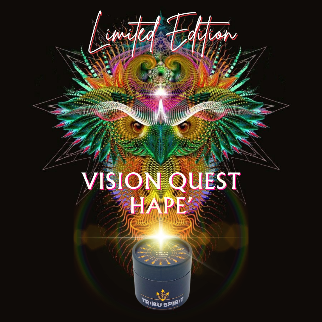 Vision Quest Hapé limited edition handmade by a Shipibo Maestro of the Amazon — visionary and dreamwork ceremonial blend