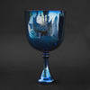 BLUE RAY - DIVINE COSMIC MOTHER - 8'' F - HEART CHAKRA - CRYSTAL CHALICE GRAIL