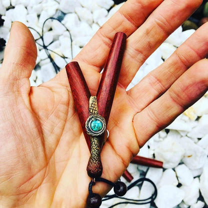 Palo Sangre Aya Kuripe Necklace